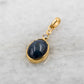 14 Karat Gold | Star Sapphire & Diamond Pendant