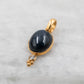 14 Karat Gold | Star Sapphire & Diamond Pendant