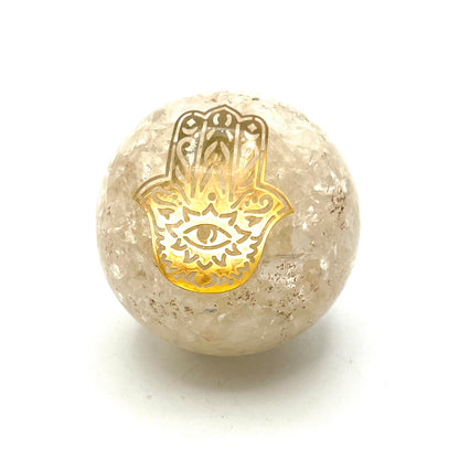 Orgonite Spheres | Hamsa