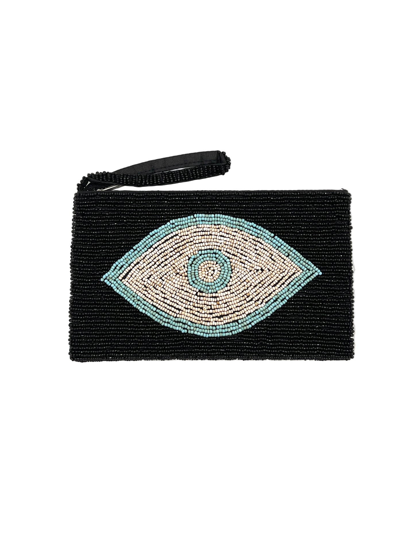 Beaded Evil Eye Purse