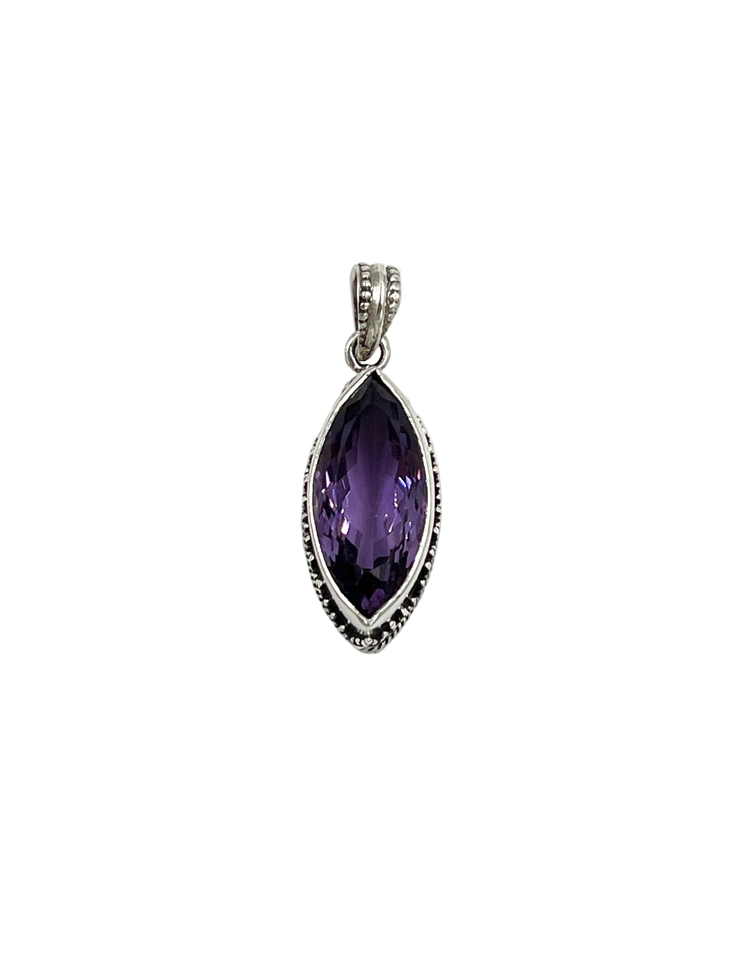 Silver Amethyst Pendants