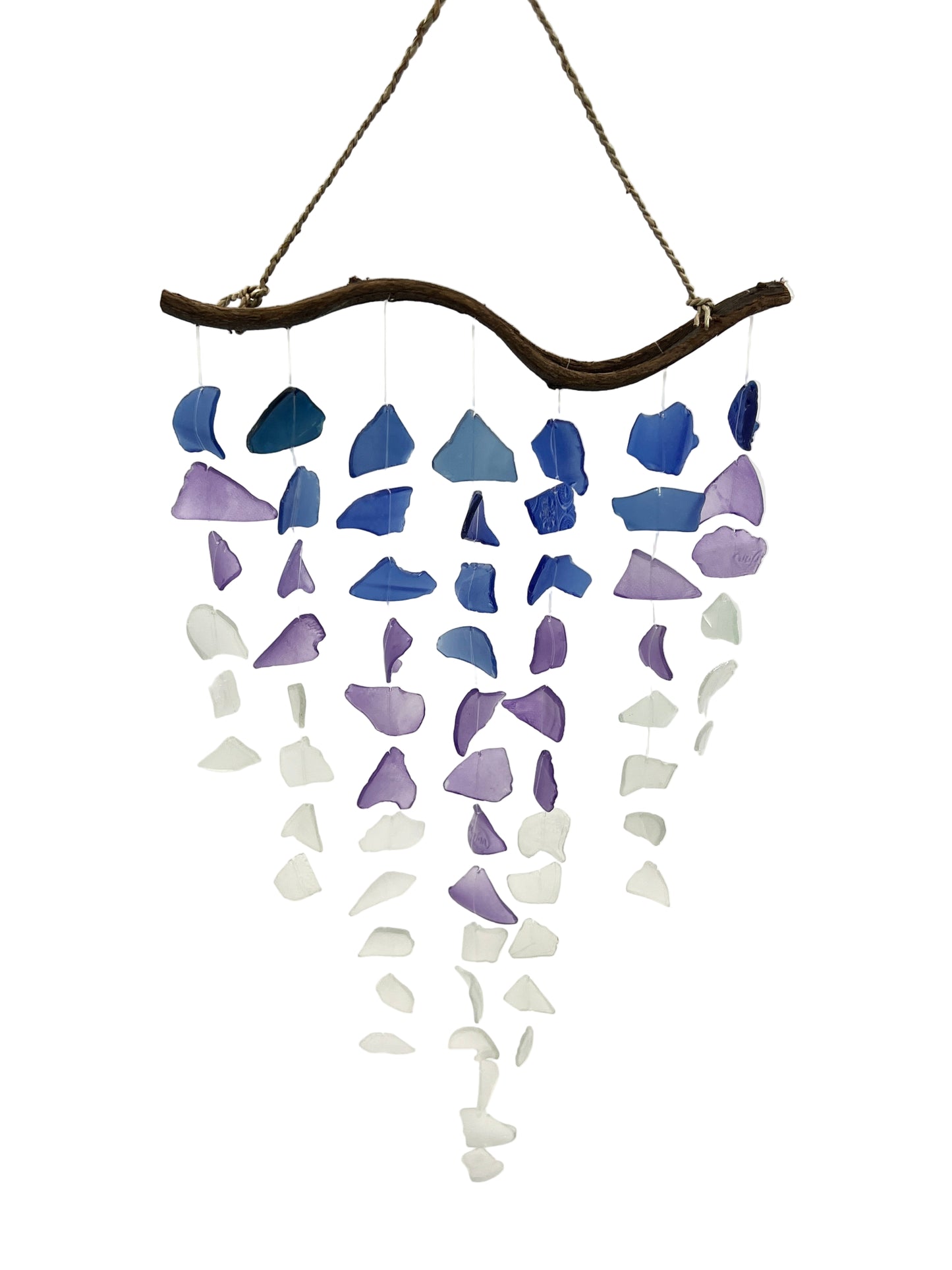 Purple Glass Wind Chime