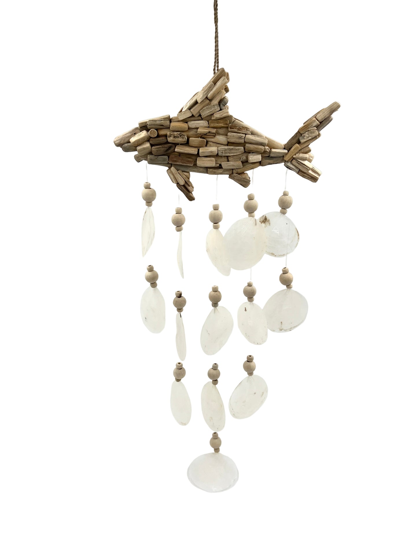 Driftwood & Shell Wind Chime