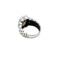 Silver Zultanite Brick Ring