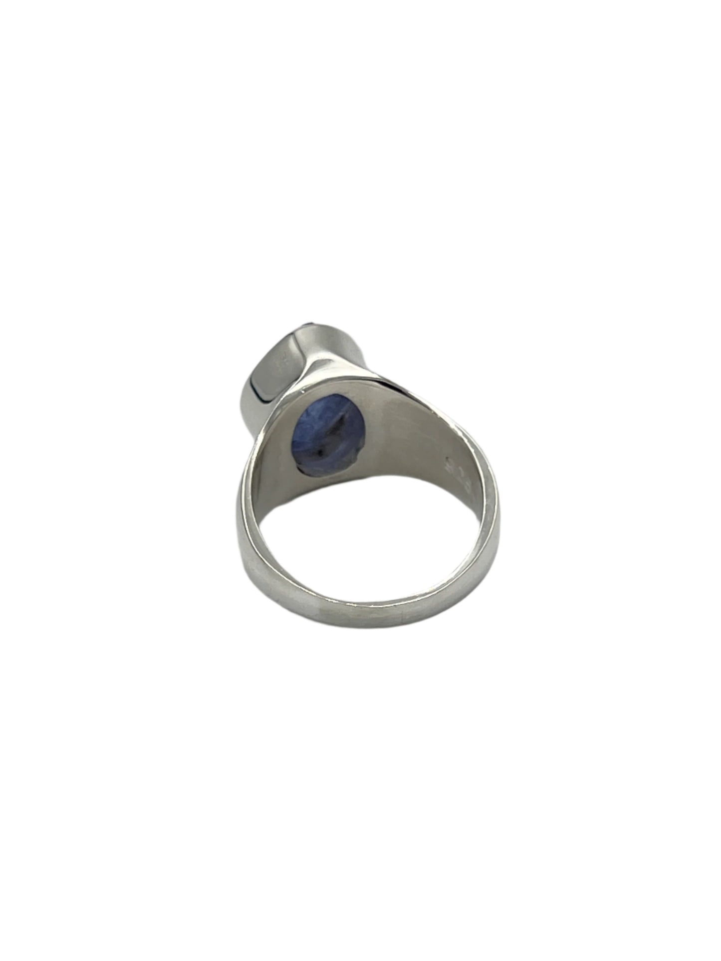 Sterling Silver Raw Tanzanite Rings