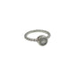 Circle Gemstone Beaded Ring
