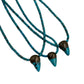 Silver Turquoise Tooth Necklace