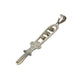 Silver Sistrum Goddess Pendants