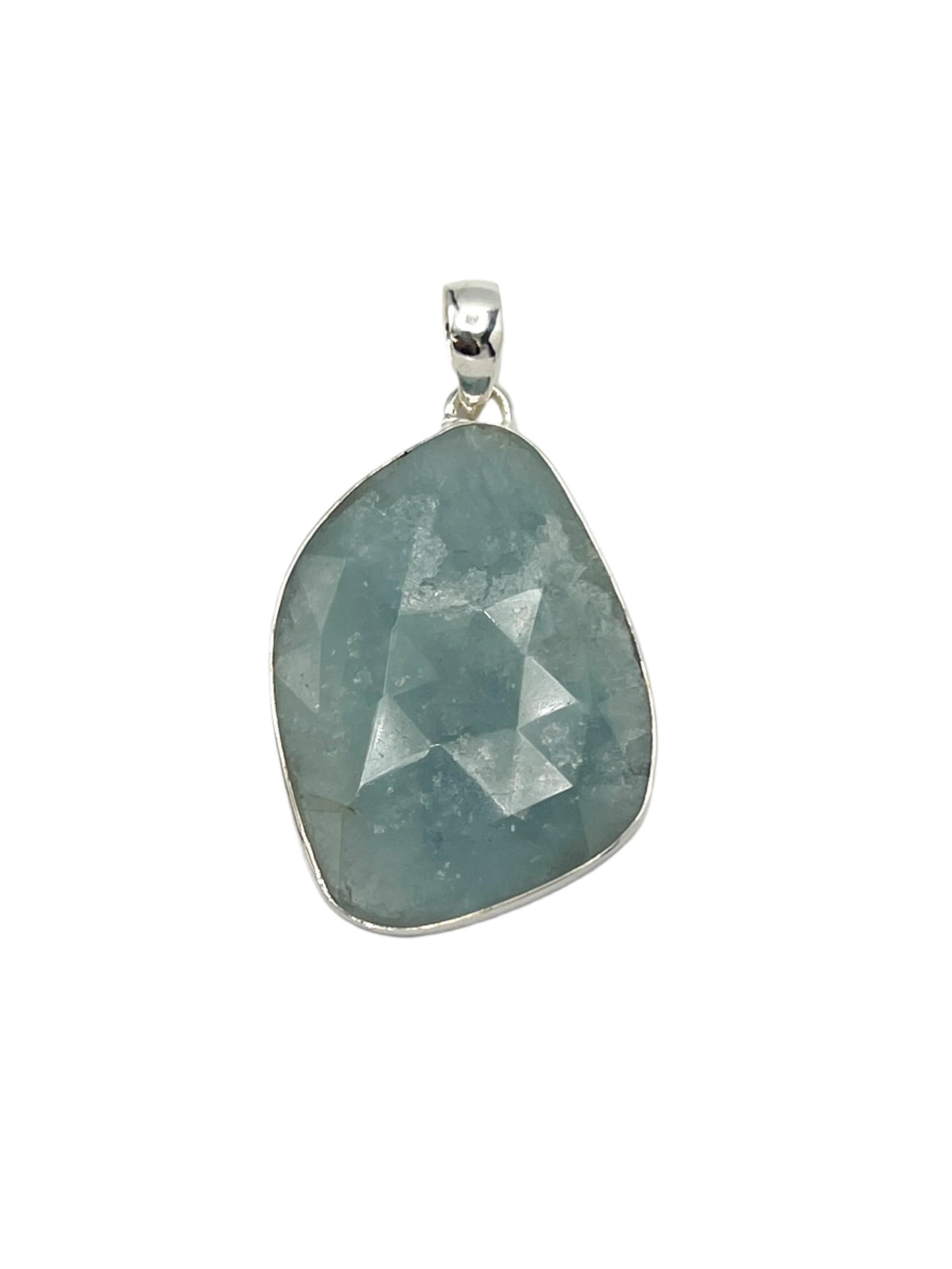 Sterling Silver Aquamarine Pendants