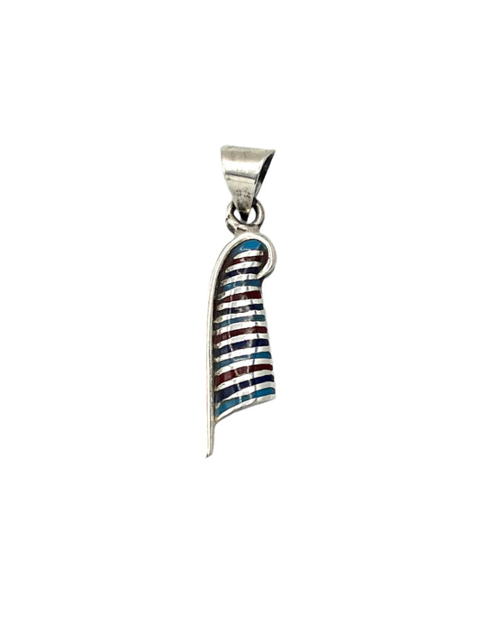 Silver Feather of Truth Pendant