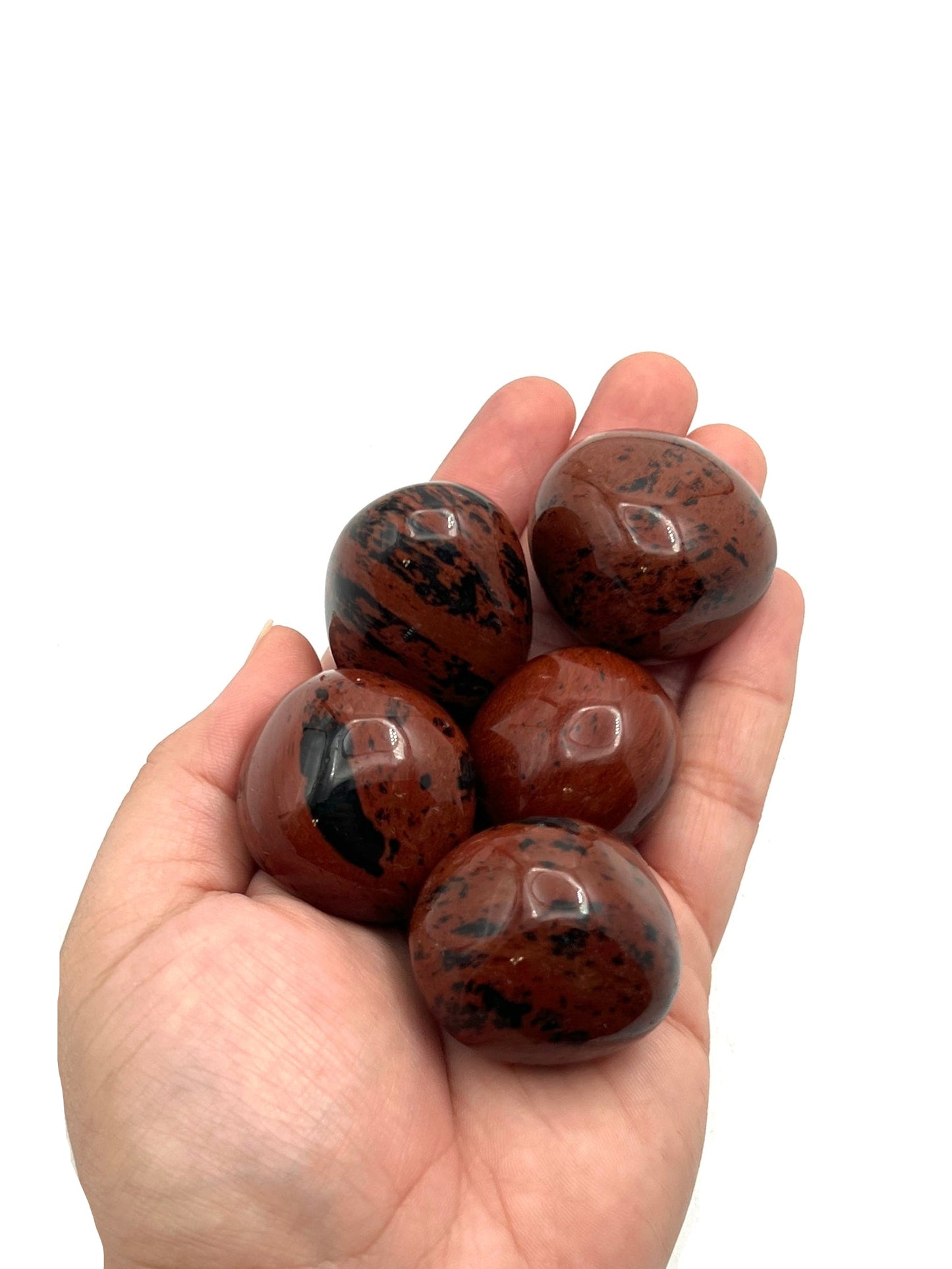 Mahogany Obsidian Tumbled Nuggets