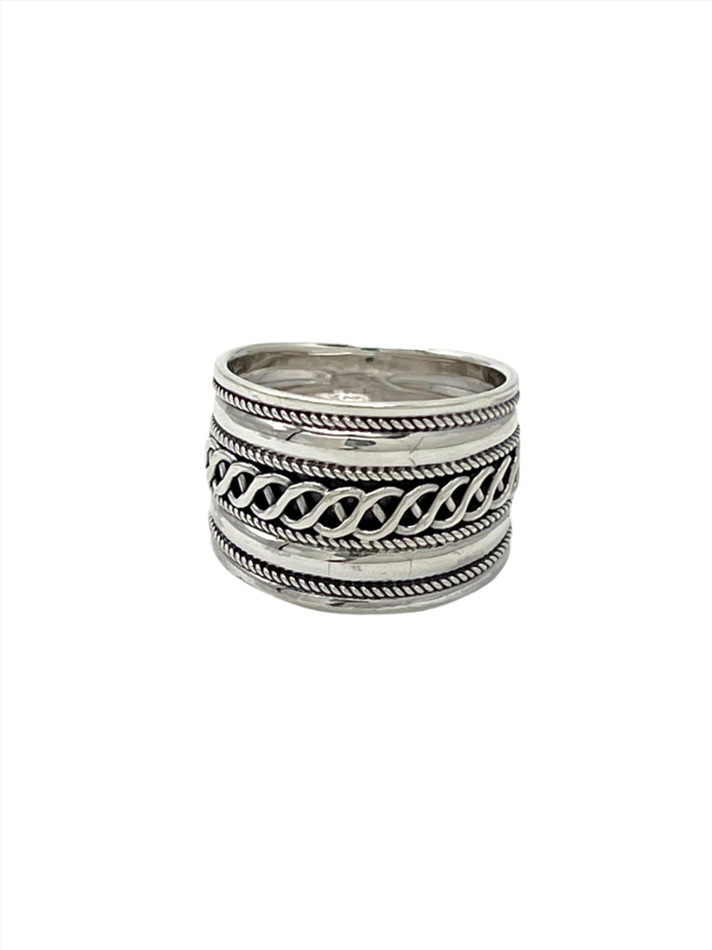 Sterling Silver Celtic Braided Ring