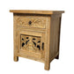 White Washed Teakwood Night Stands