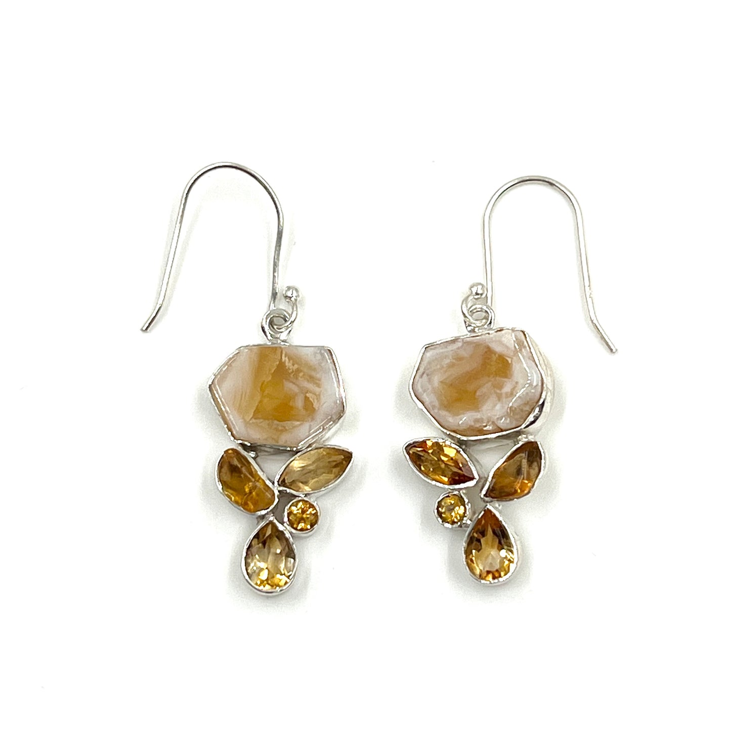 Sterling Silver Citrine Earrings