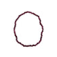 Faceted Ruby Stretchy Bracelets