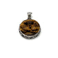 Triple Turtle Gemstone Pendants