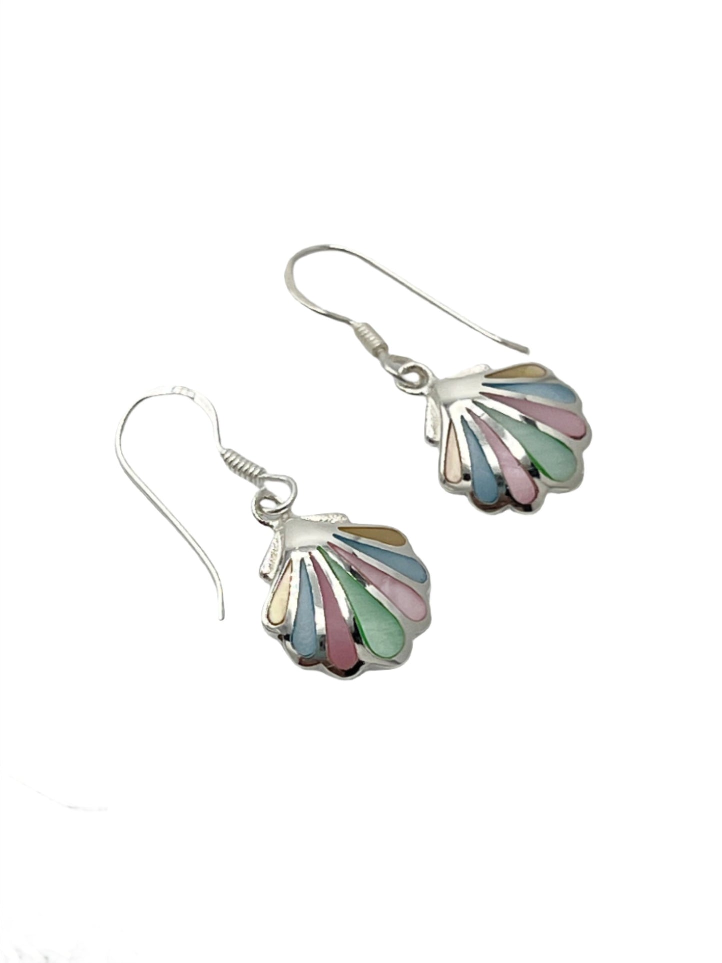 Sterling Silver Shell Earrings