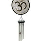 Om Painted Wind Chime