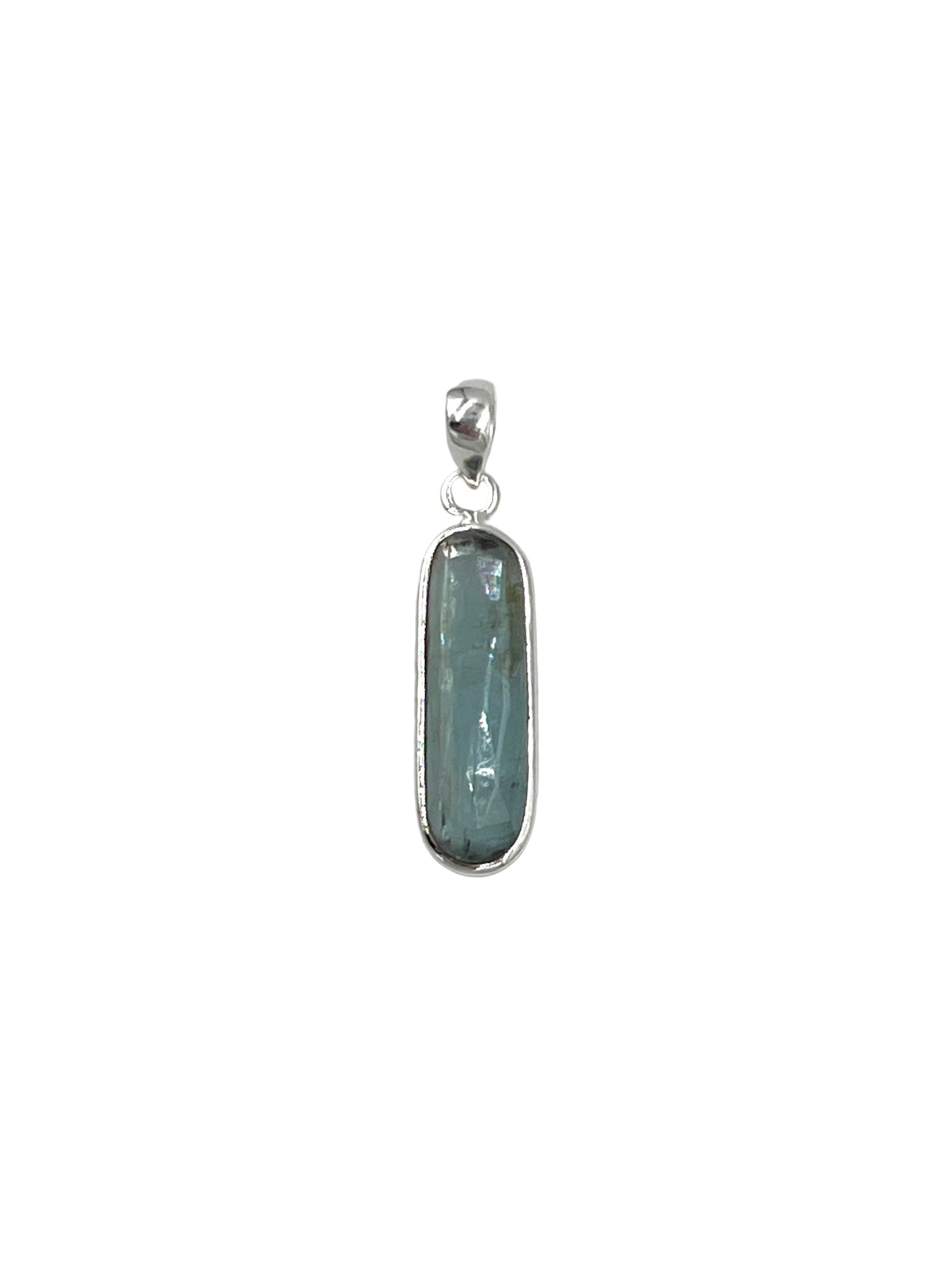 Teal Kyanite Pendants
