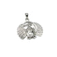 Silver Flying Scarab Pendants