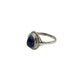 Beaded Teardrop Lapis Lazuli Ring