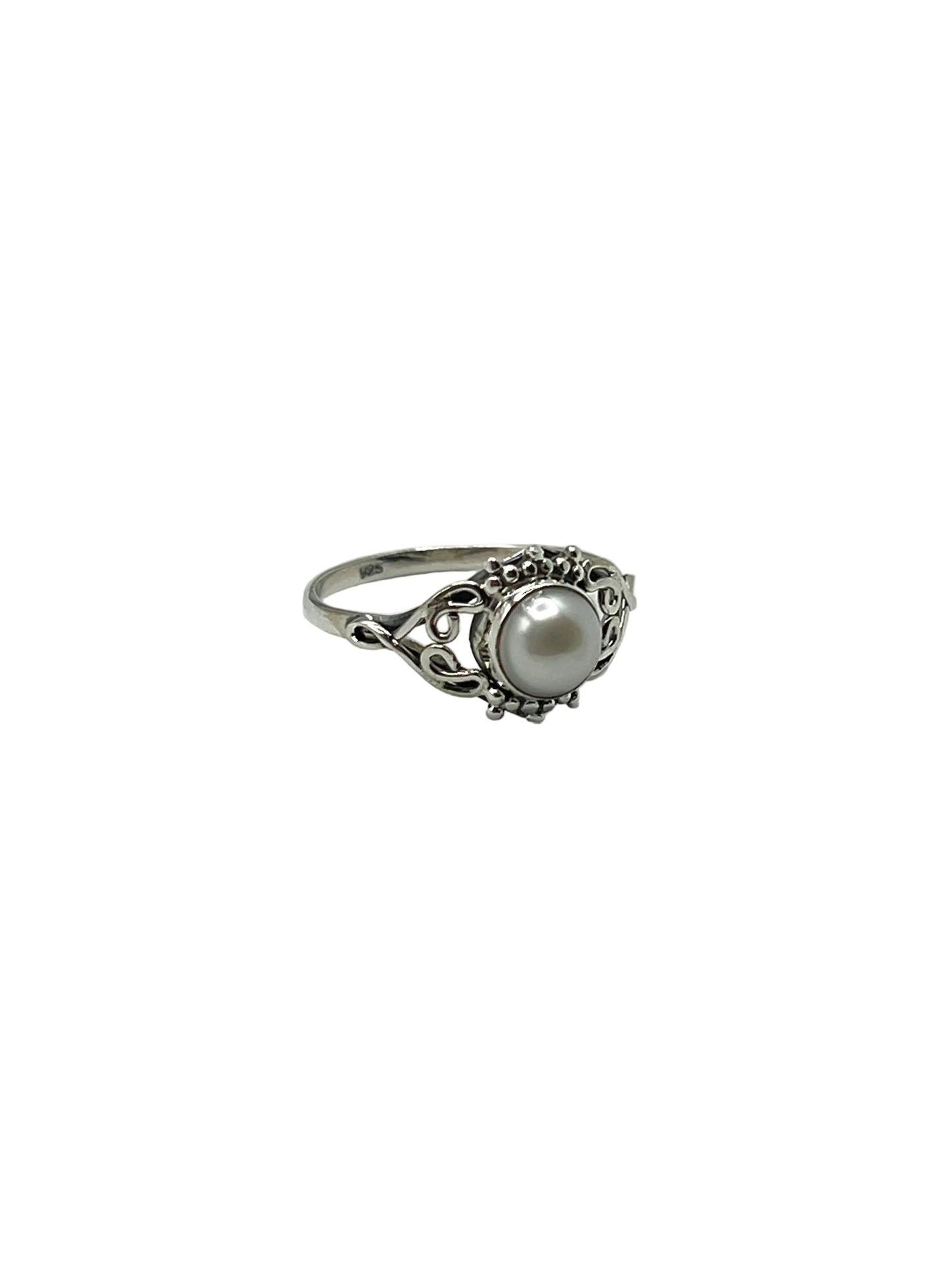 Swirl Filigree Gemstone Rings