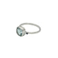 Faceted Square Gemstone Ring