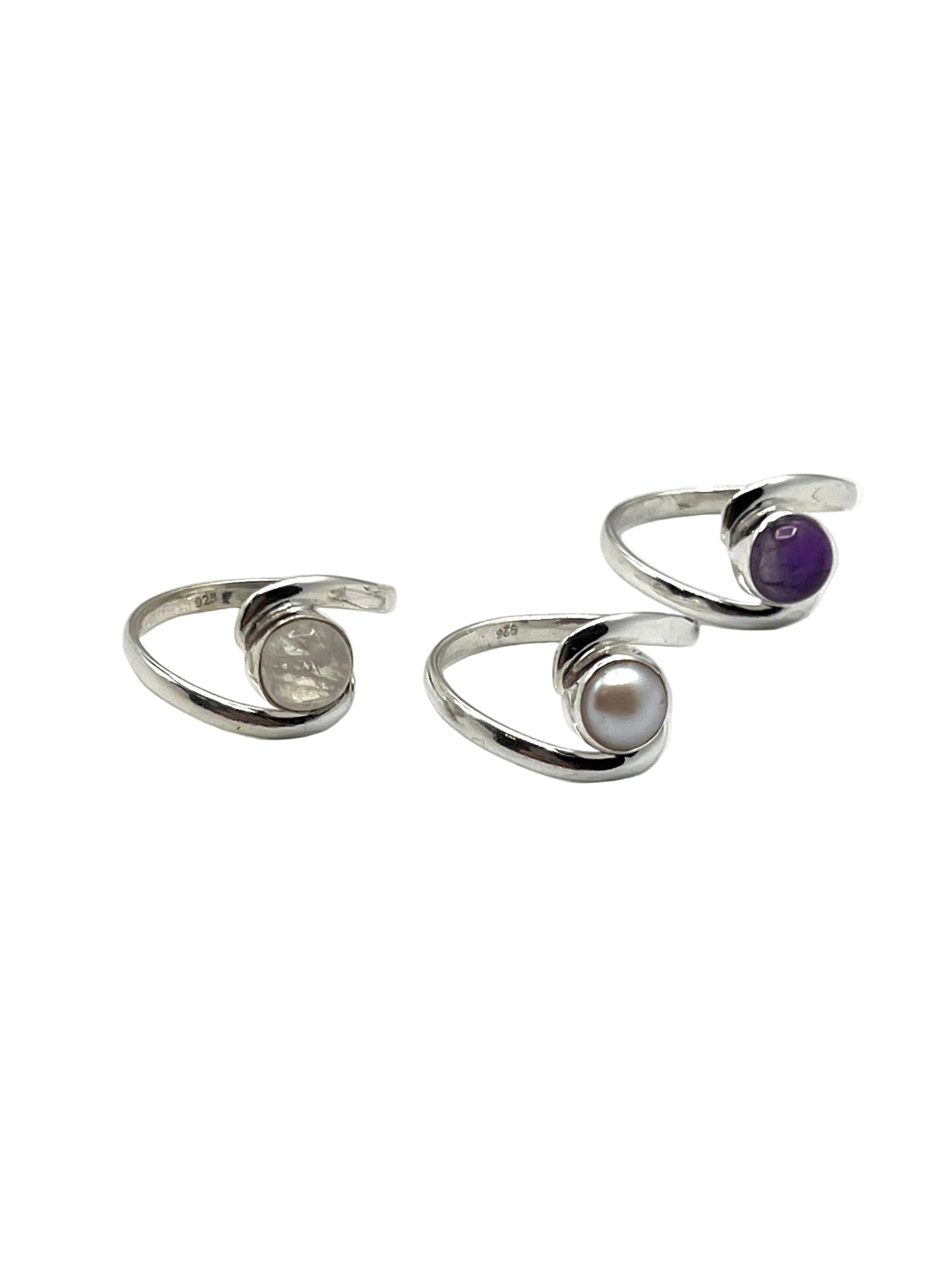 Gemstone Wrap Rings