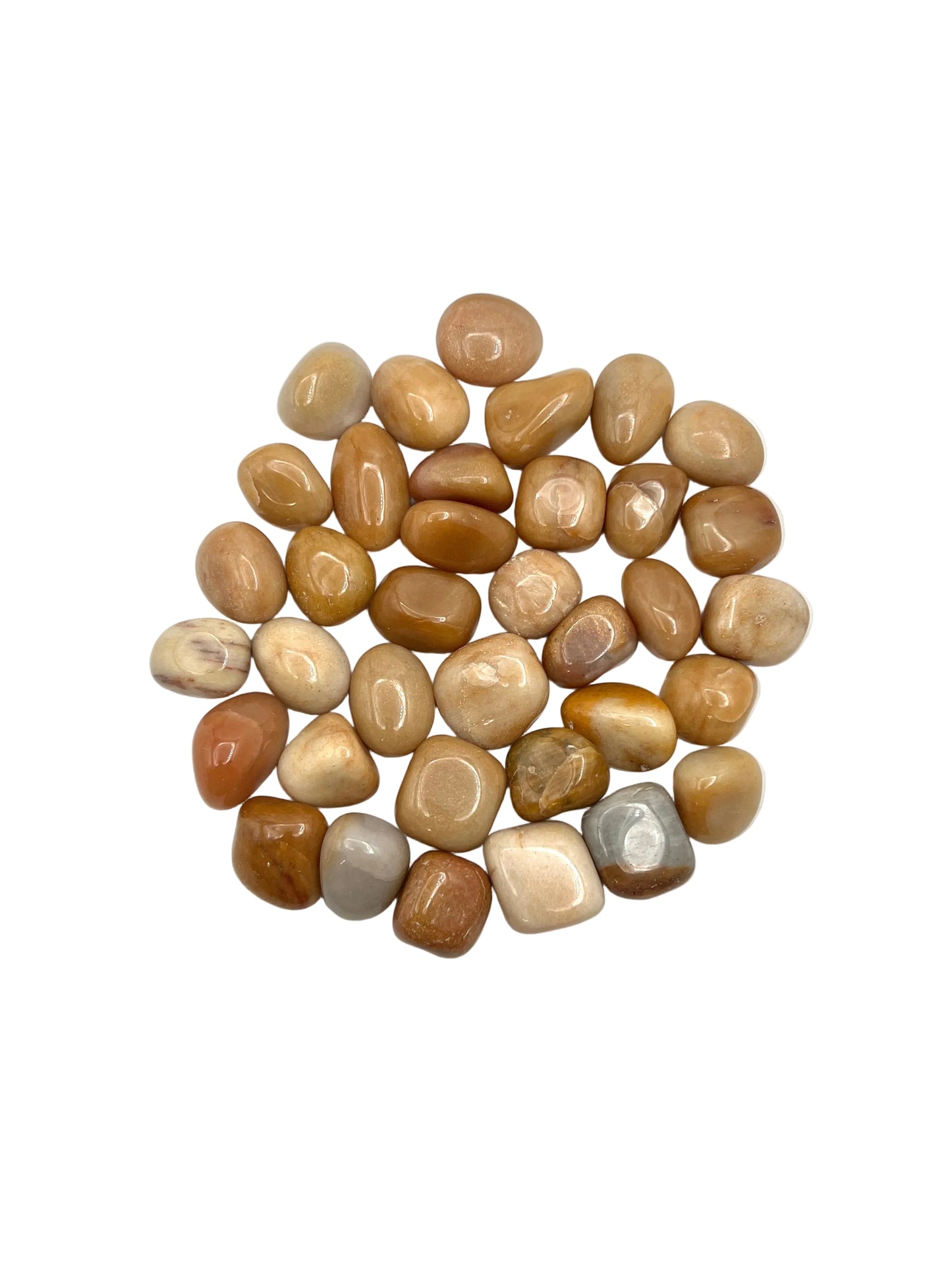 Golden Moonstone Tumbles