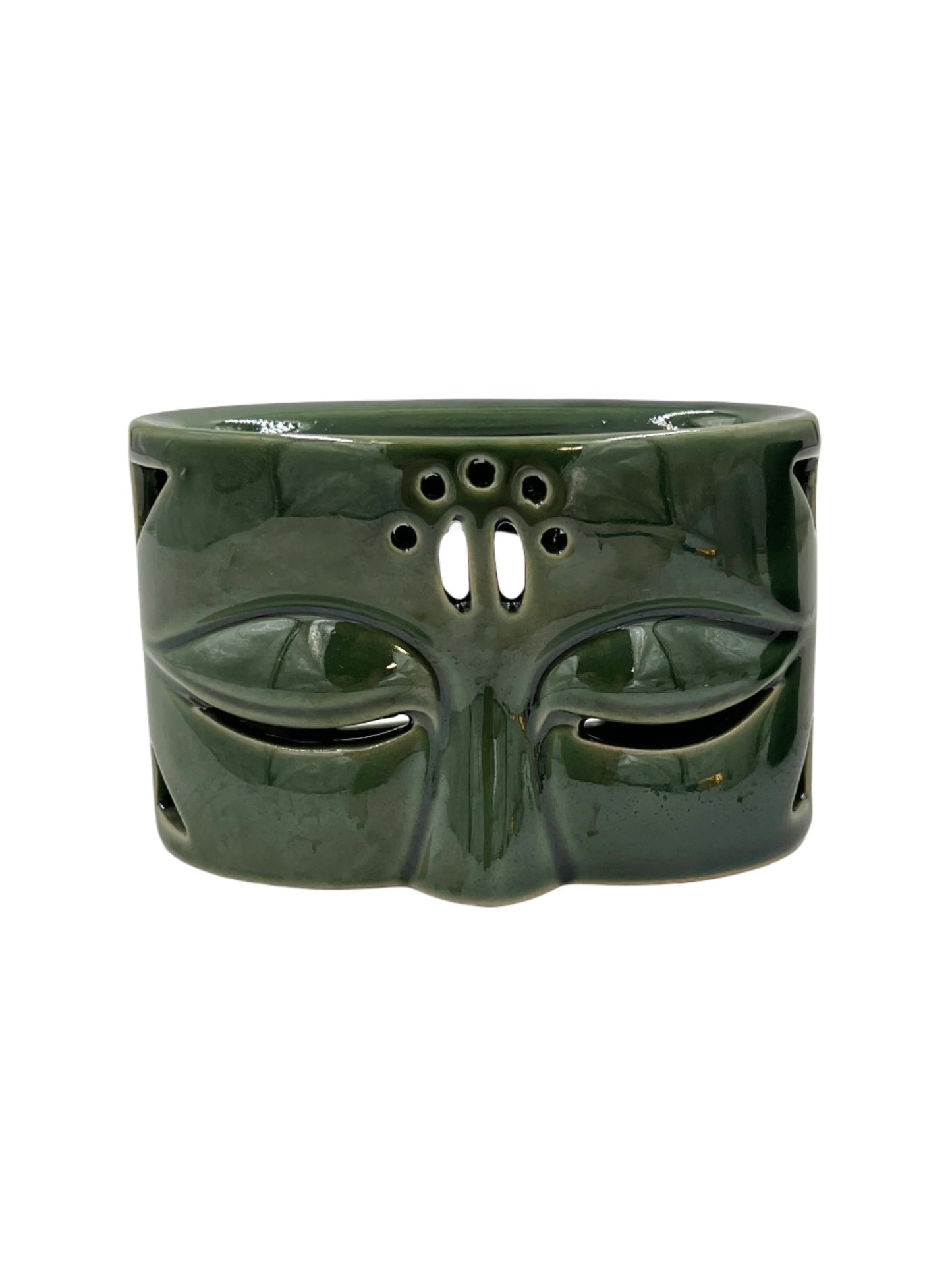 Ceramic Buddha Eyes Aromatherapy Oil Warmer