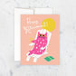 Kitty Retirement Greeting Card