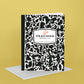 Composition Book Greeting Card