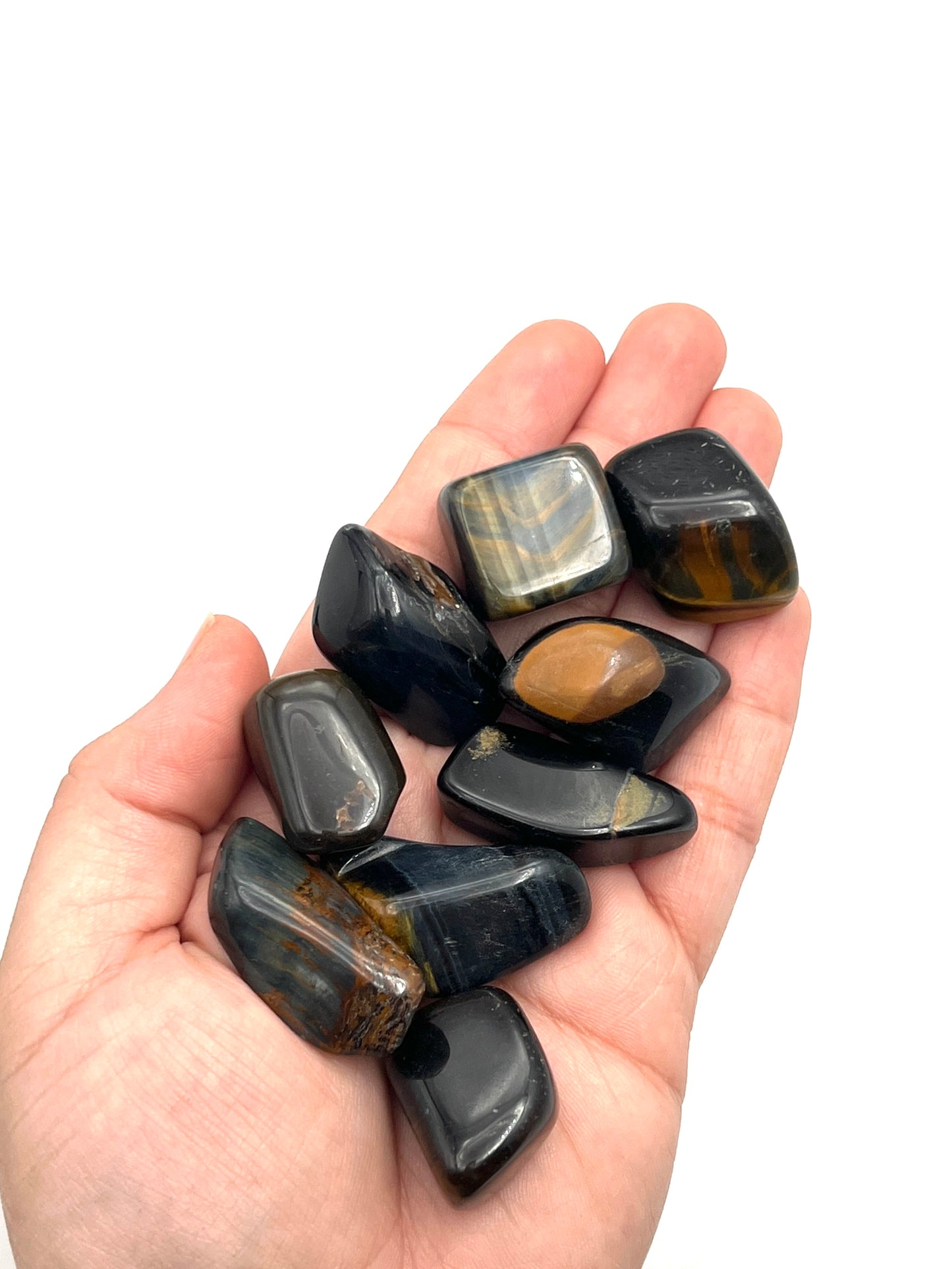 Blue Tigers Eye Tumbles