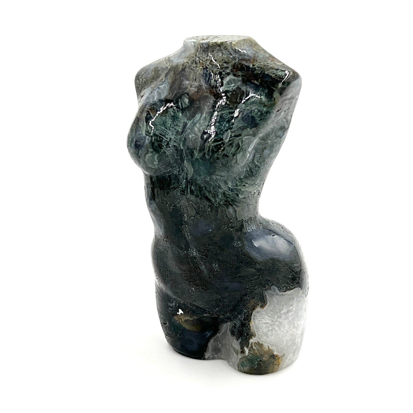 Moss Agate Women Torso