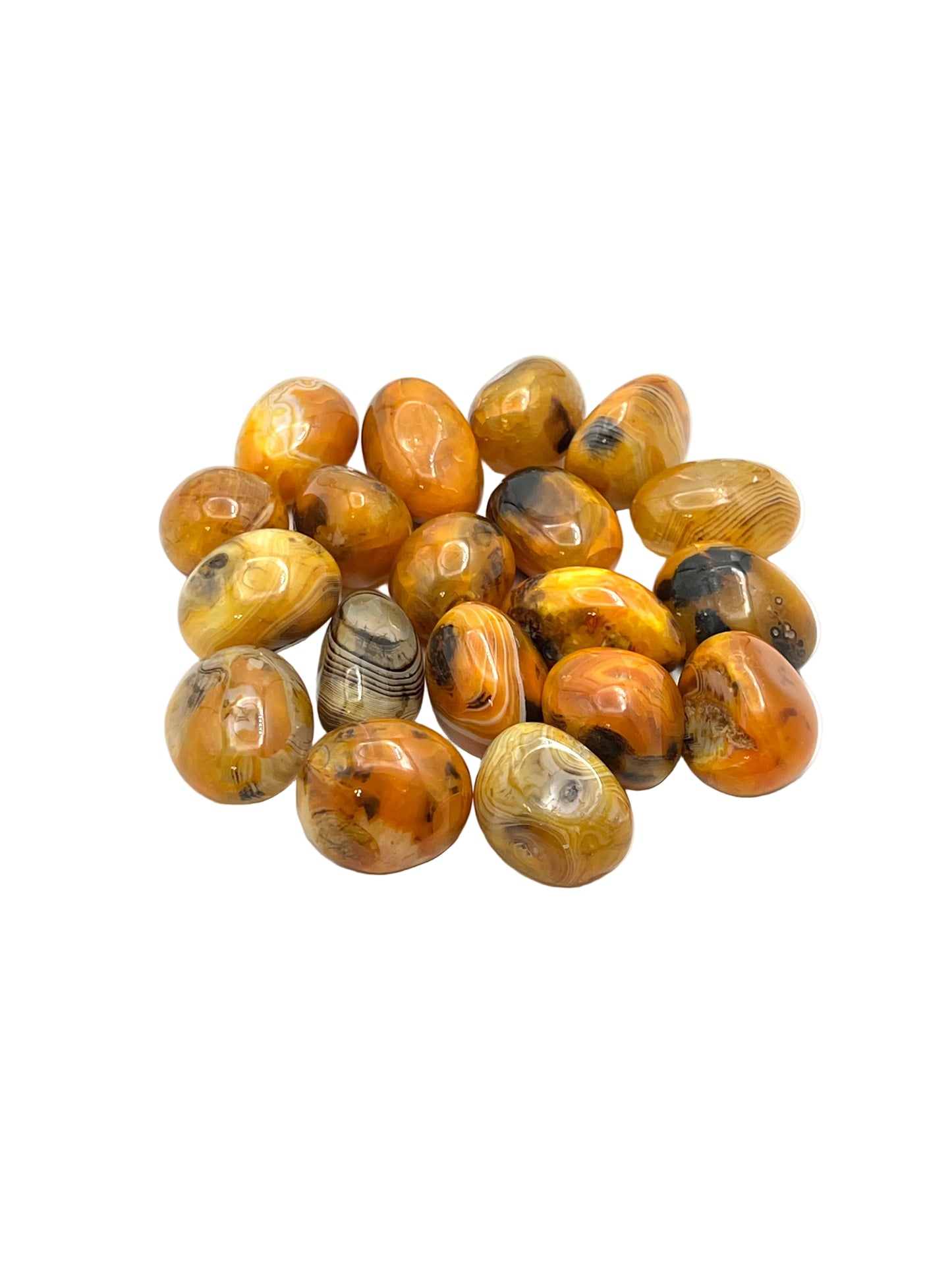 Bumblebee Agate Tumbles