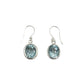 Blue Topaz Earrings
