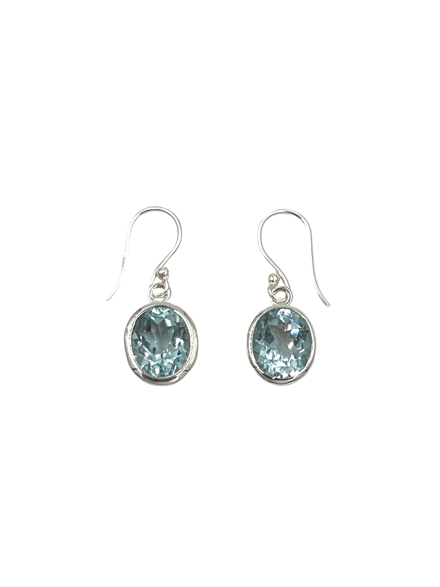 Blue Topaz Earrings