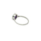 Faceted Square Gemstone Ring