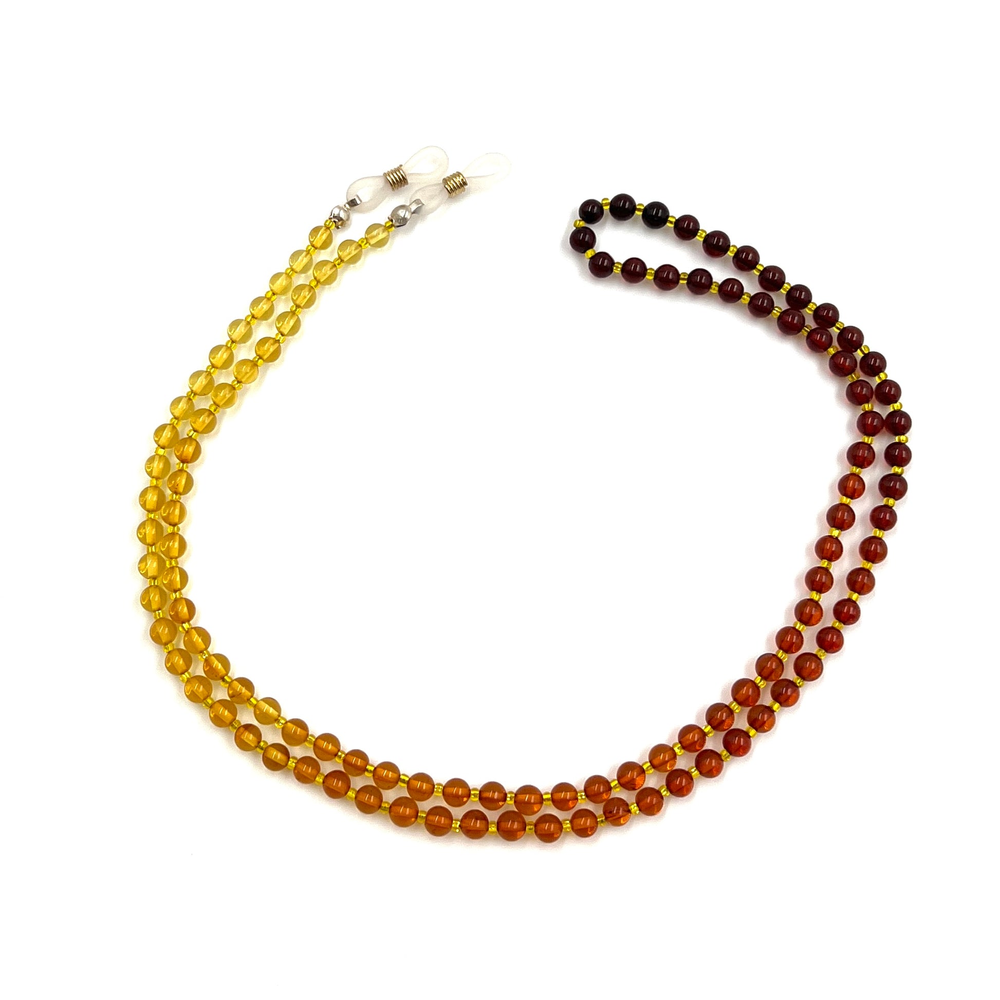 Round Amber Glasses Straps Round Amber Glasses Straps