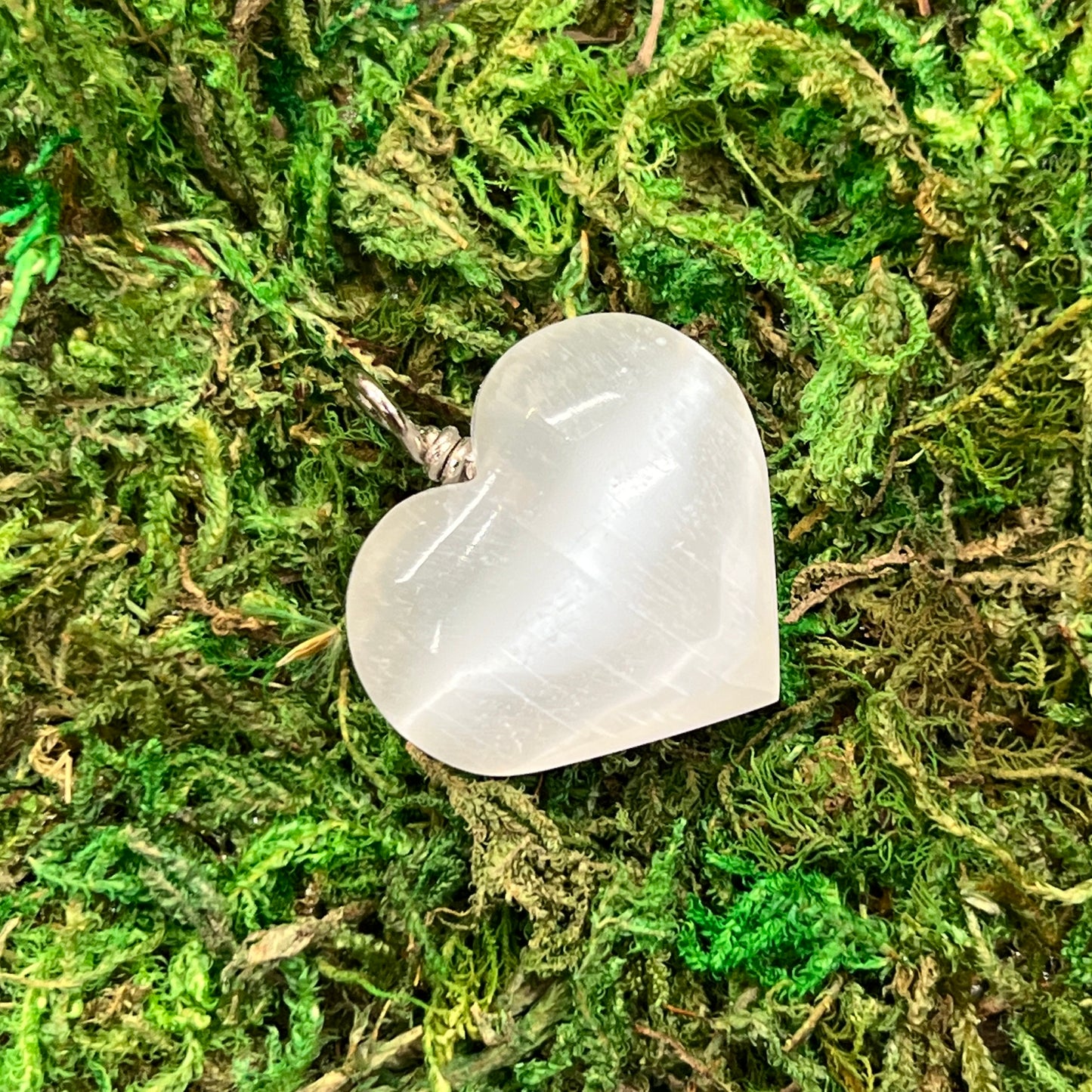 Selenite Pendants