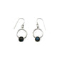 Cicle Gemstone Earrings