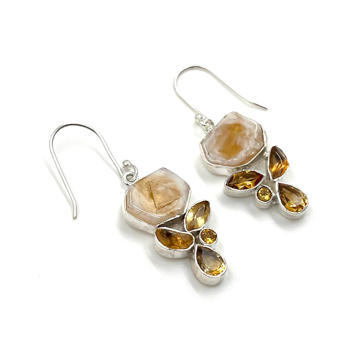 Sterling Silver Citrine Earrings