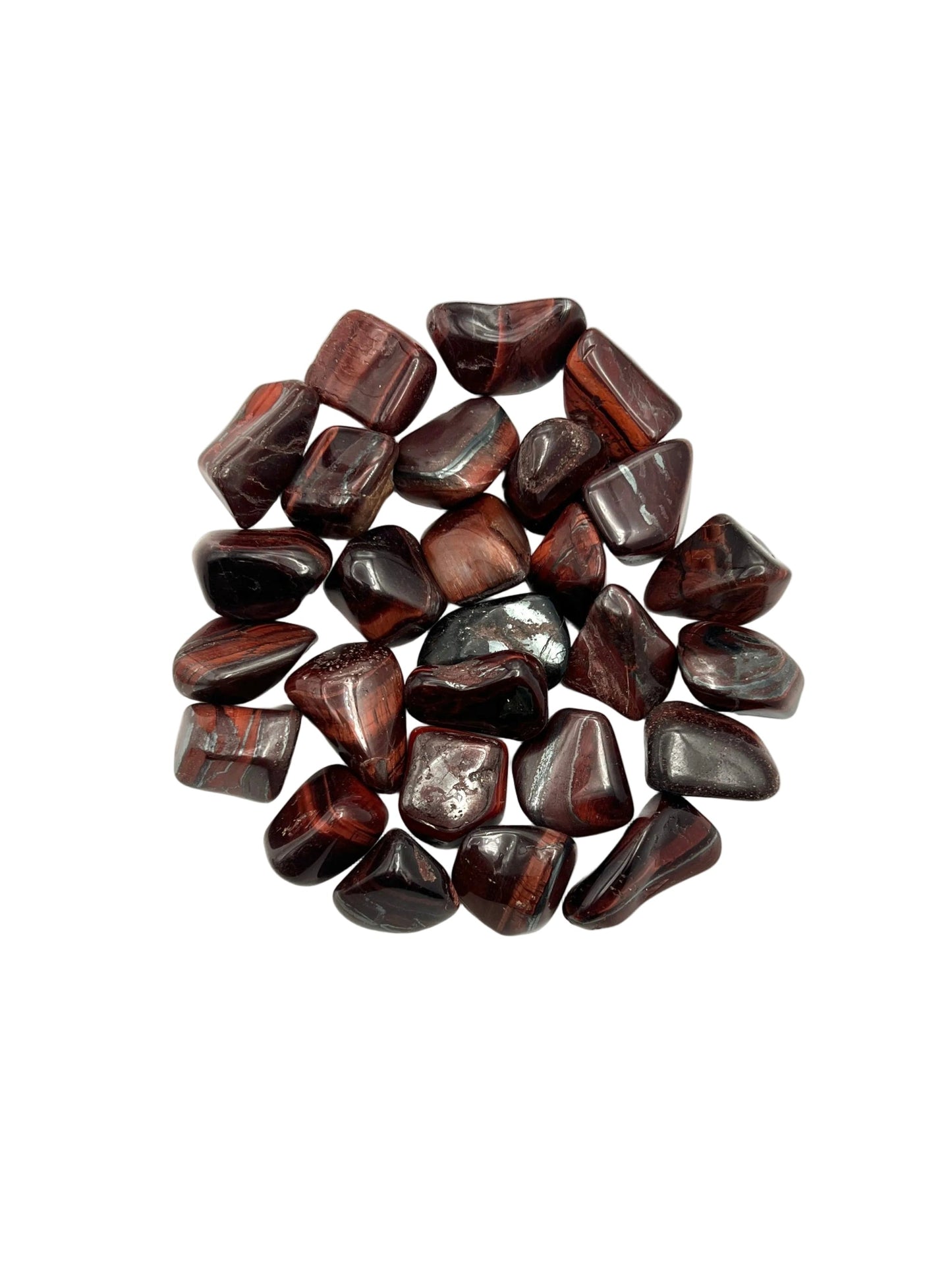 Red Tigers Eye Tumbles