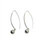 Sterling Silver Hook Ball Earrings