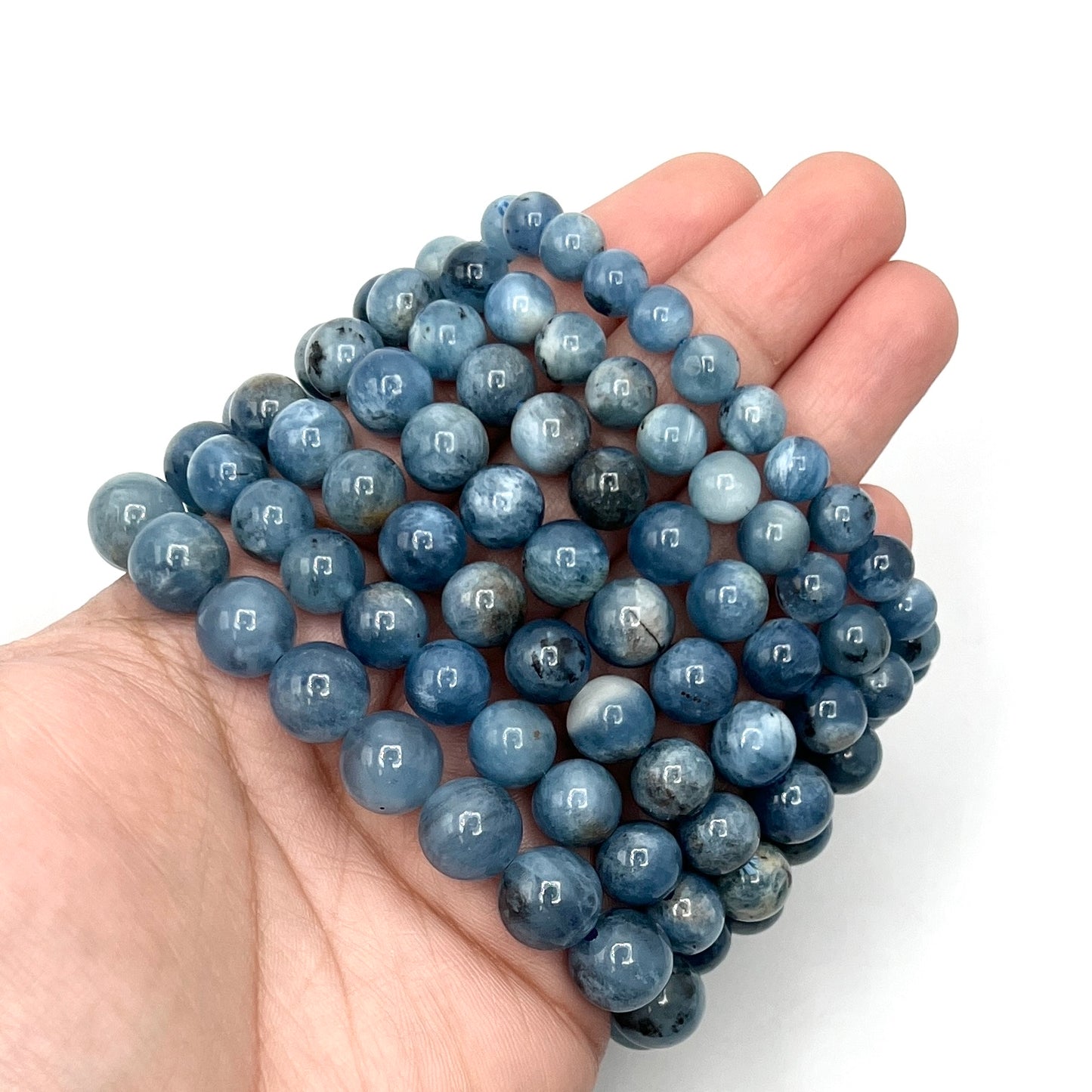 Dark Aquamarine Stretchy Bracelet