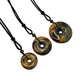 Tigers Eye Coin Necklaces