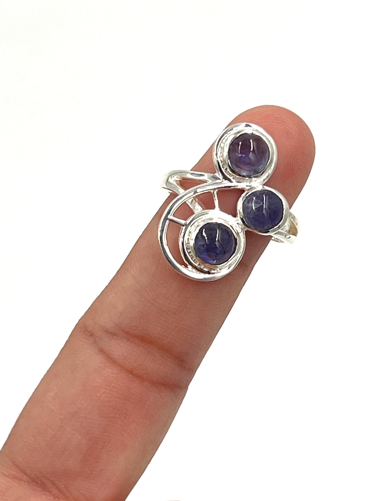 Swirl Tanzanite Ring