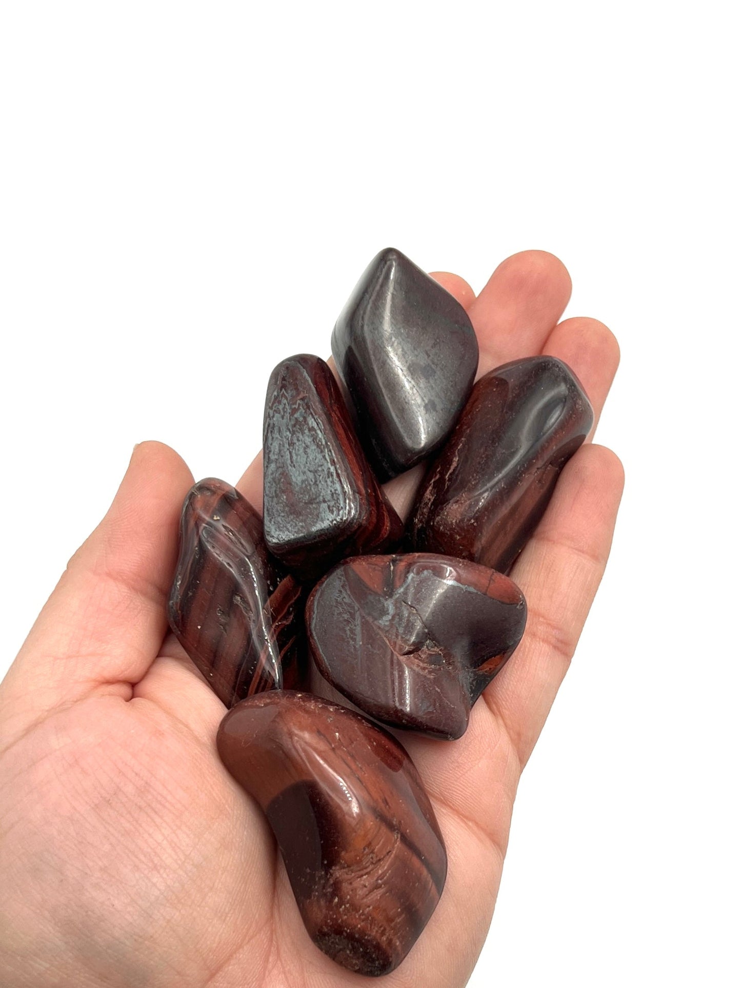 Red Tigers Eye Tumbles