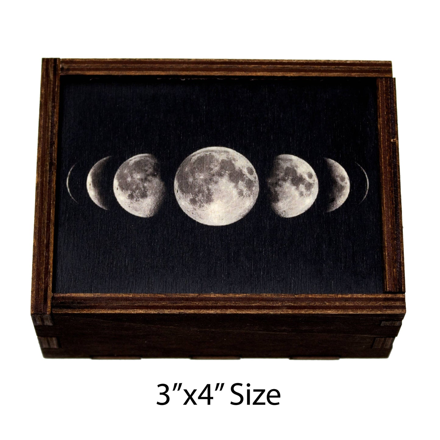 Moon Phases Full Color Tarot Card/Stash Box