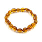 Amber Oval Stretchy Bracelets